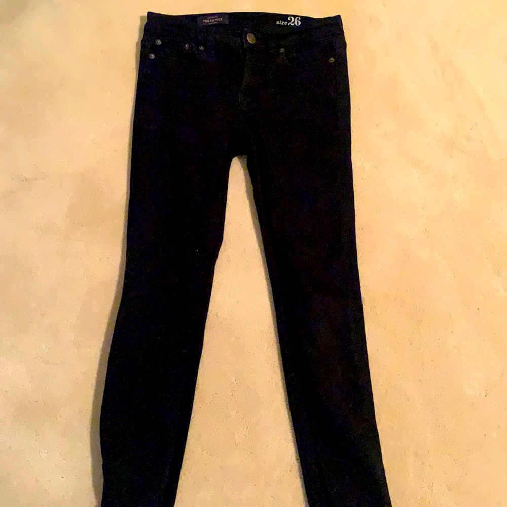 J.Crew Toothpick Black Denim
